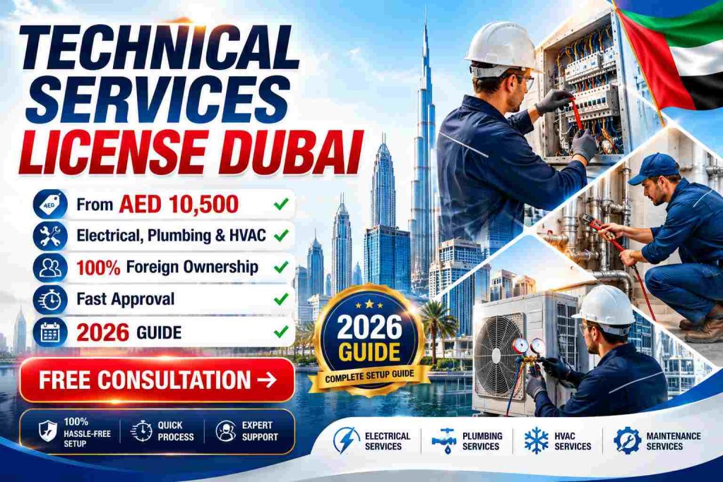 technical services license dubai