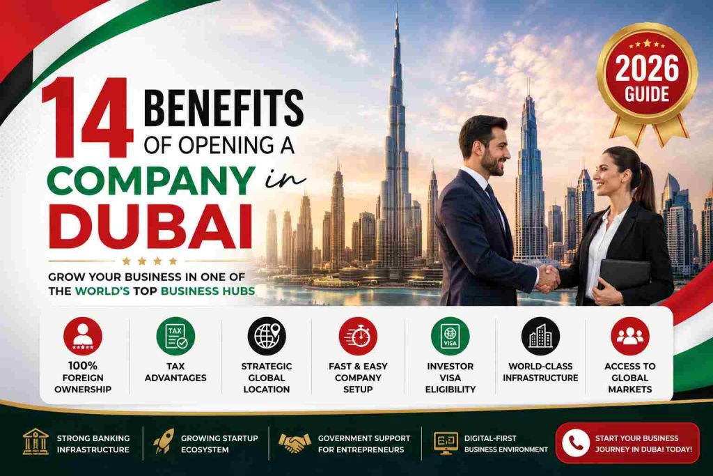 Benefits of Opening a Company in Dubai