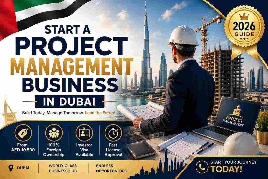 start a project management business in dubai