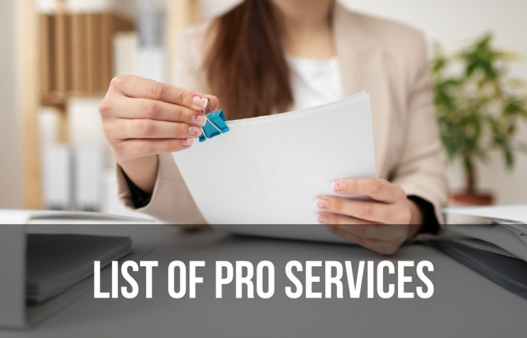 List of PRO Services in Dubai 2026