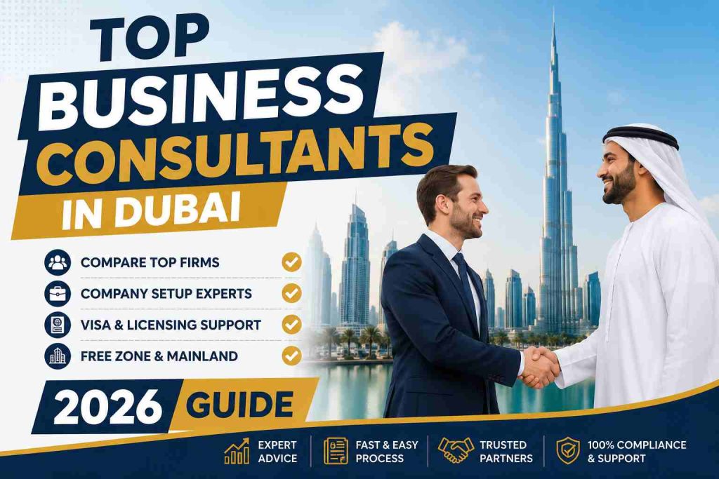 TOP BUSINESS CONSULTANTS IN DUBAI