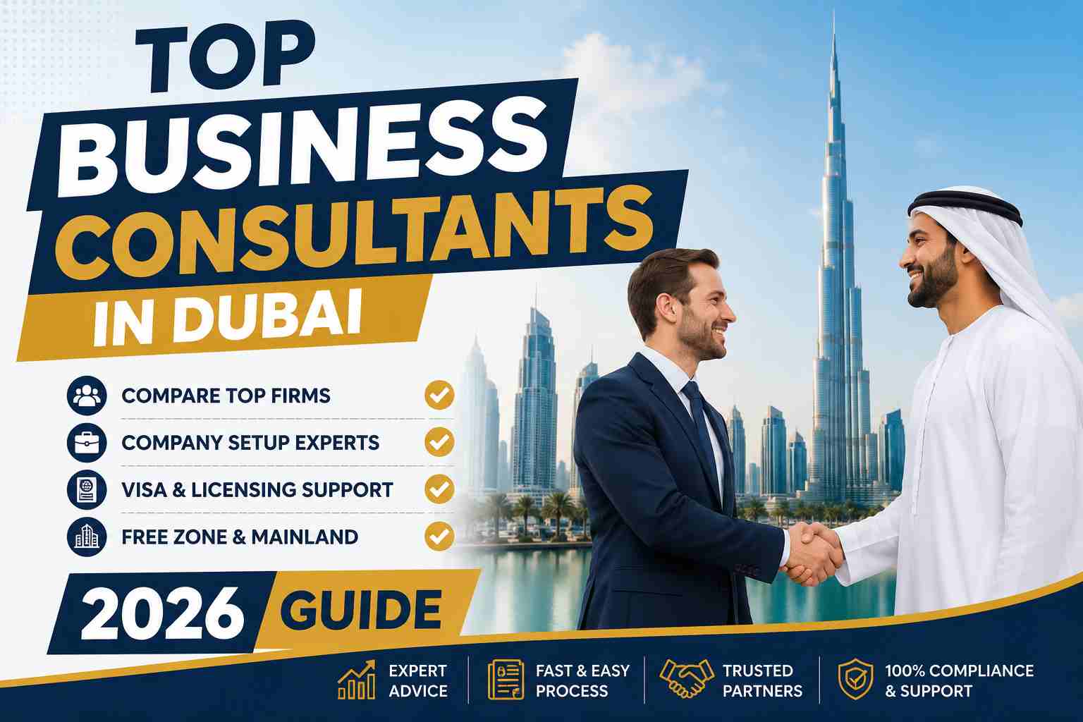 Best Business Consultants in Dubai for Company Setup (2026)